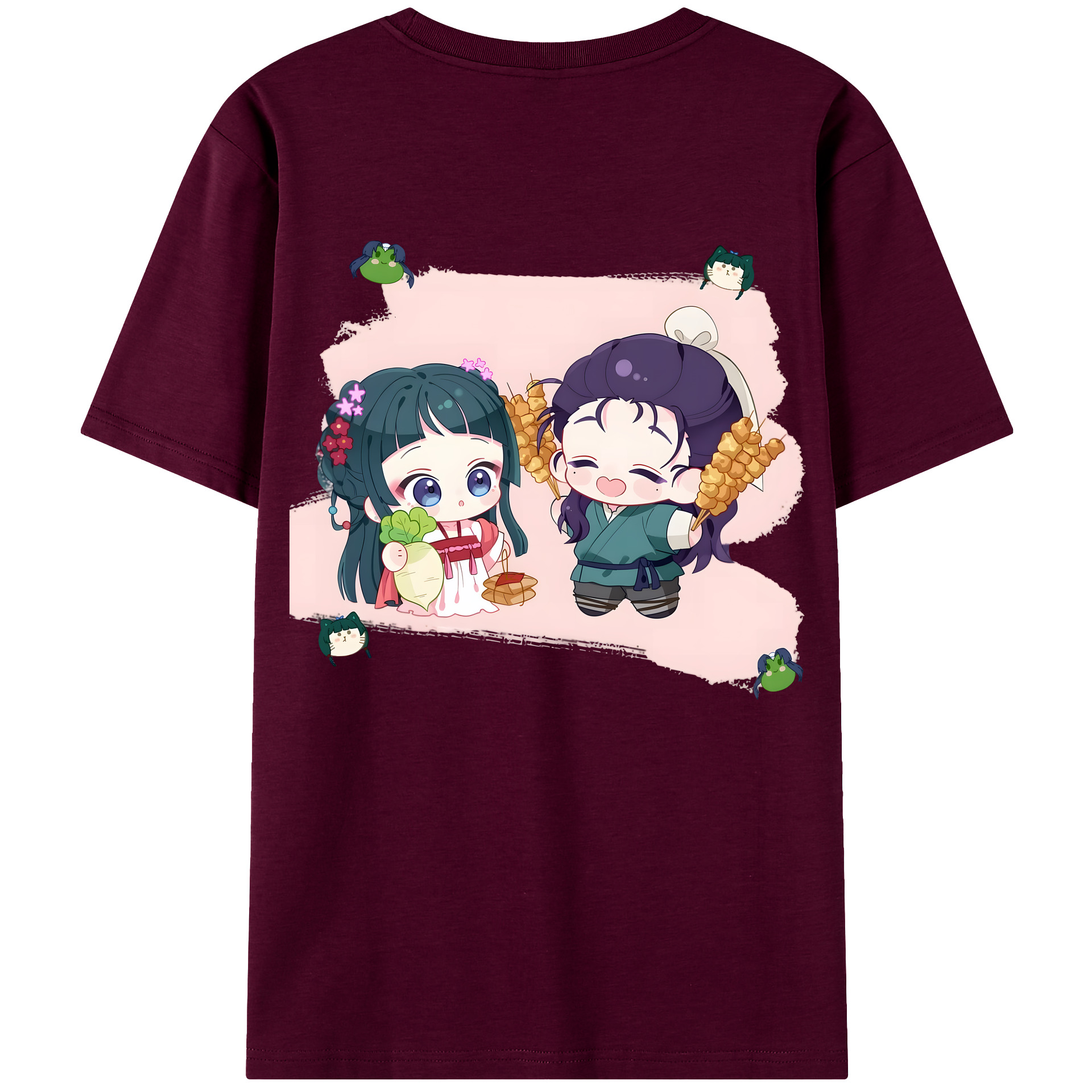 （画像用） 薬屋のひとりごと The Apothecary Diaries レディース半袖Tシャツ(バックプリント)